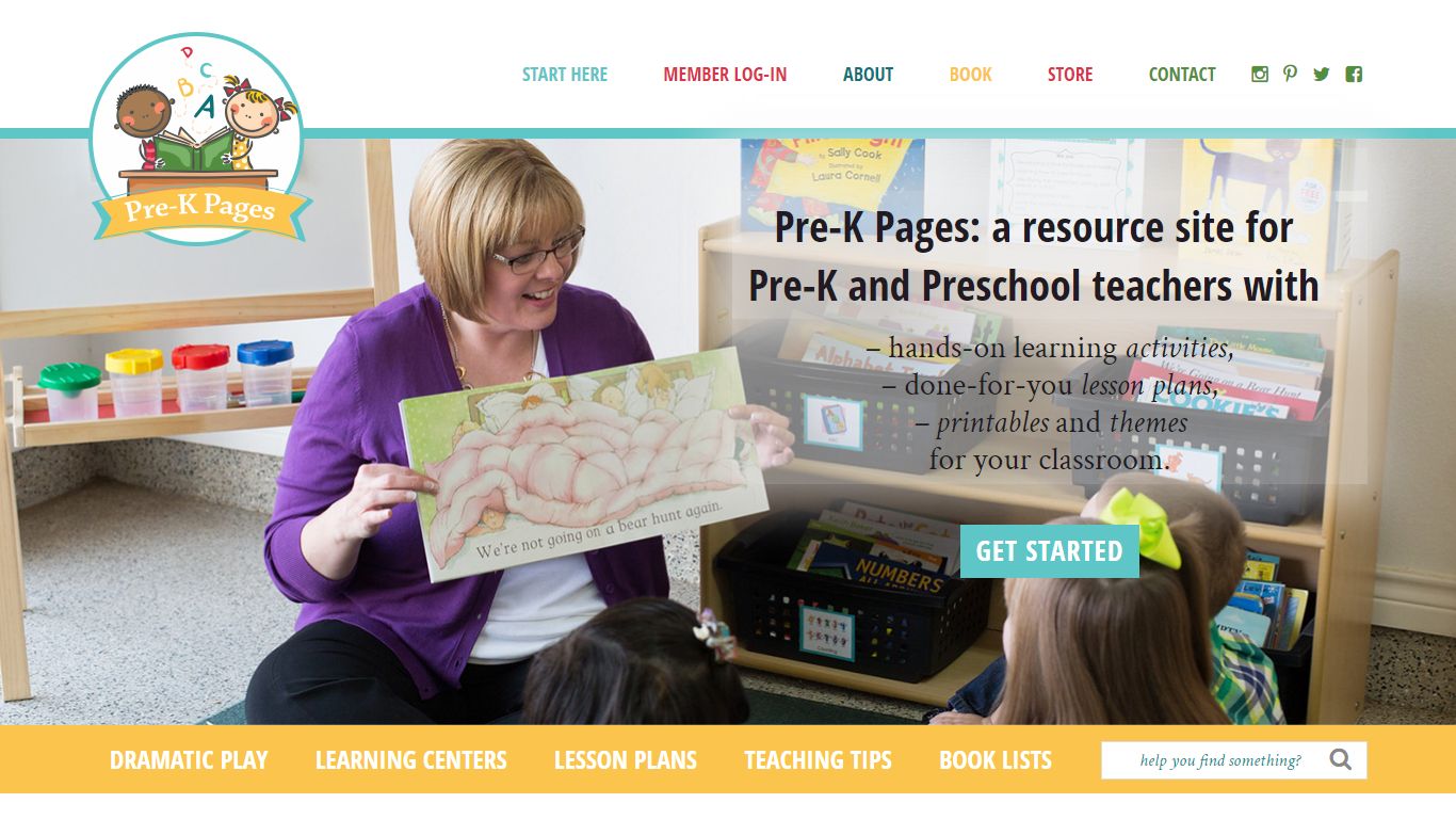 Pre-K Pages: Printables and Activities for Preschool Teachers